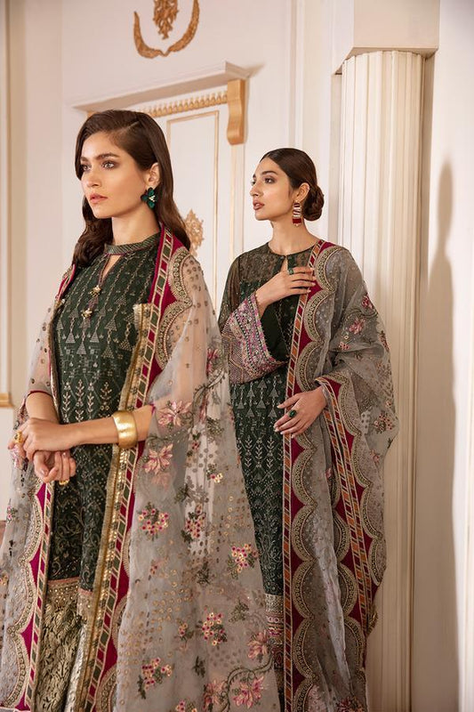 Viridian | Baroque | Chantelle | Embroidered Chiffon