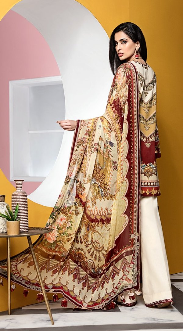 Carmen | VL20-09B  | Anaya by Kiran Chaudhry | Viva Lawn'20