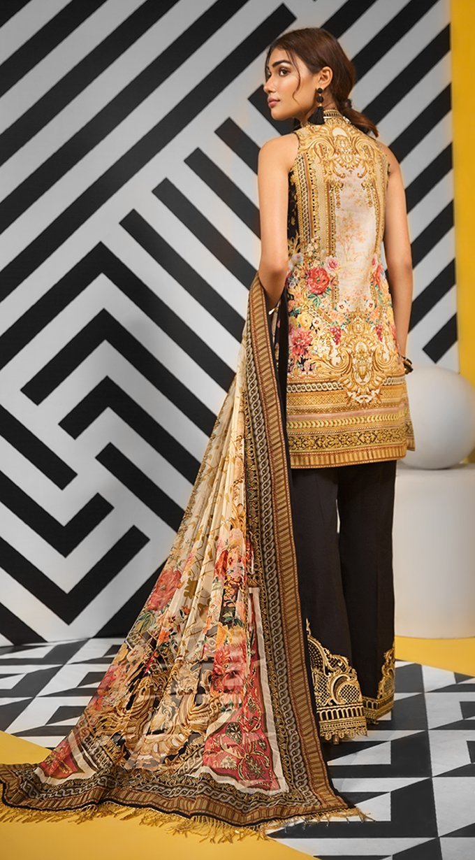 Elena | VL20-10A  | Anaya by Kiran Chaudhry | Viva Lawn'20