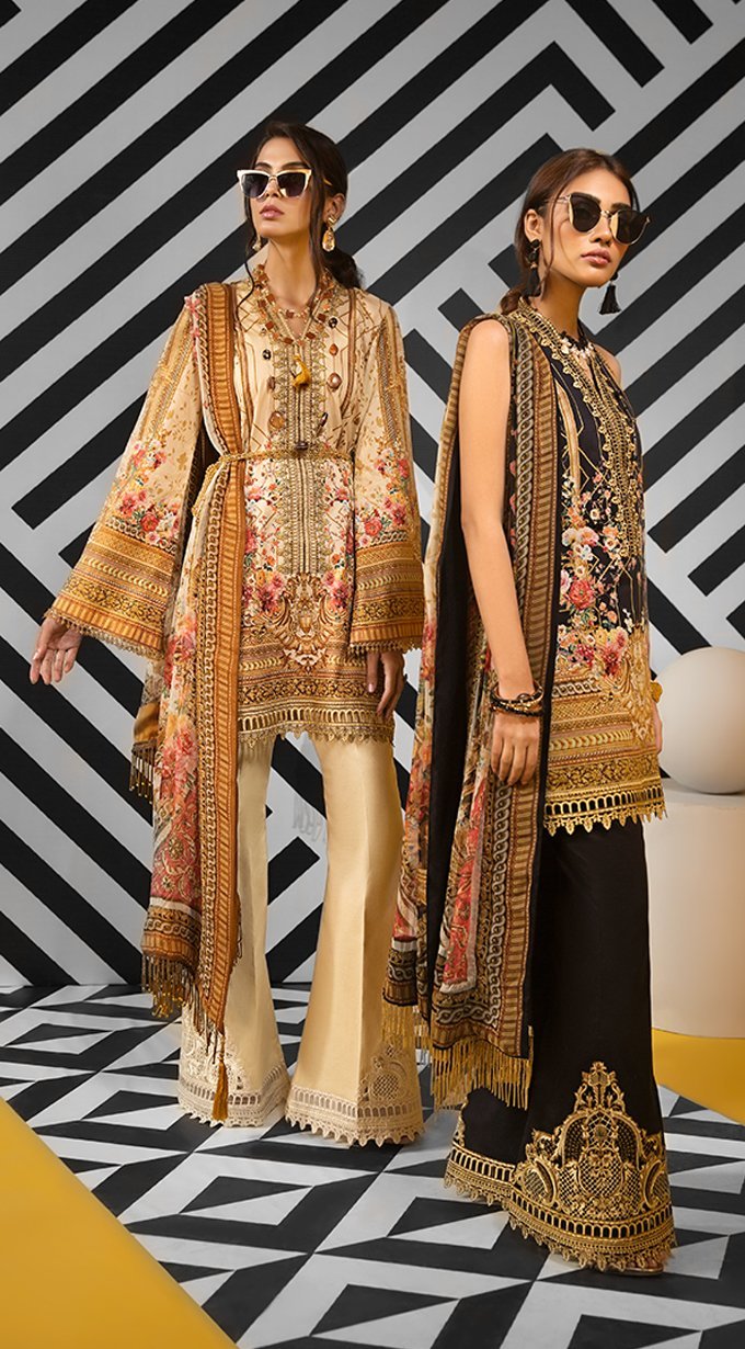 Maria | VL20-10B  | Anaya by Kiran Chaudhry | Viva Lawn'20