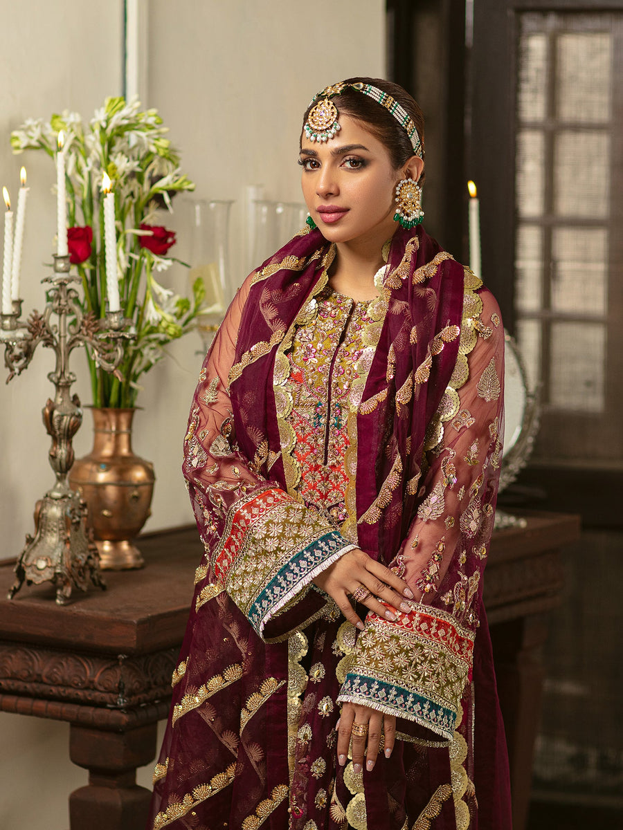 Zeenia | Maryam Hussain | Unstitched Wedding Collection 2022