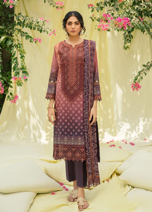 IAC-04 Gulmor | Iznik | Afsanah Lawn Collection 2022