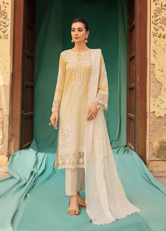 IAC-08 Jahanara | Iznik | Afsanah Lawn Collection 2022