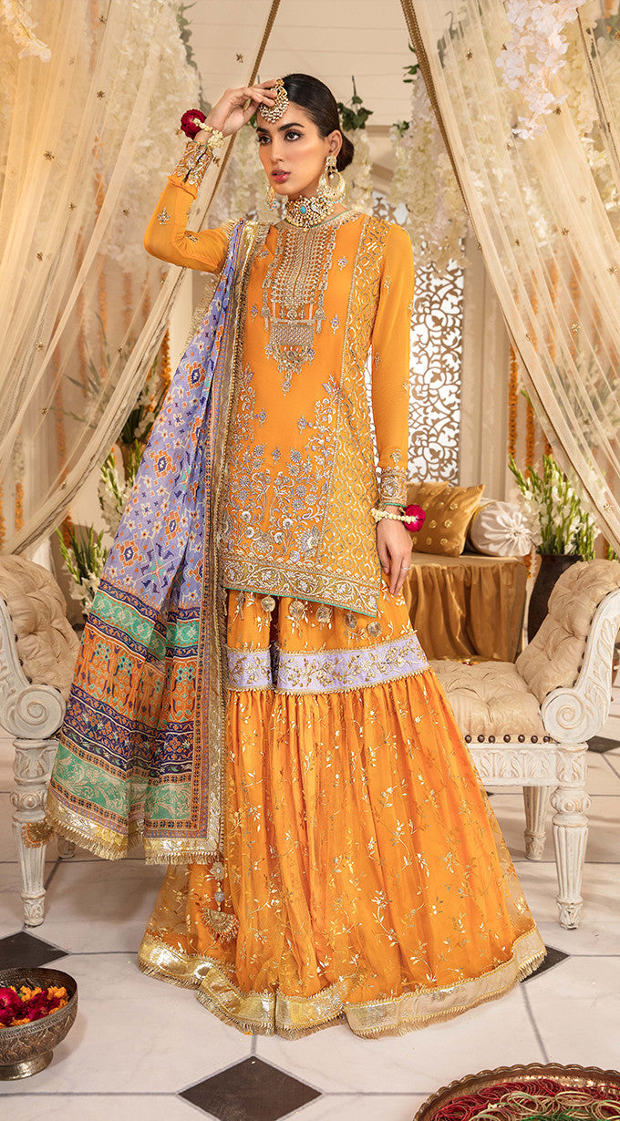Amber (Anaya by Kiran Chaudhry - Nauratan -Mehendi Collection) – Ayat B ...