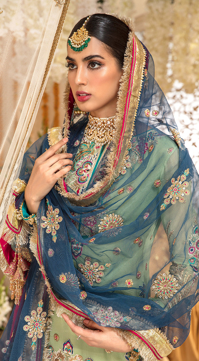 Amalia (Anaya by Kiran Chaudhry - Nauratan -Mehendi Collection)