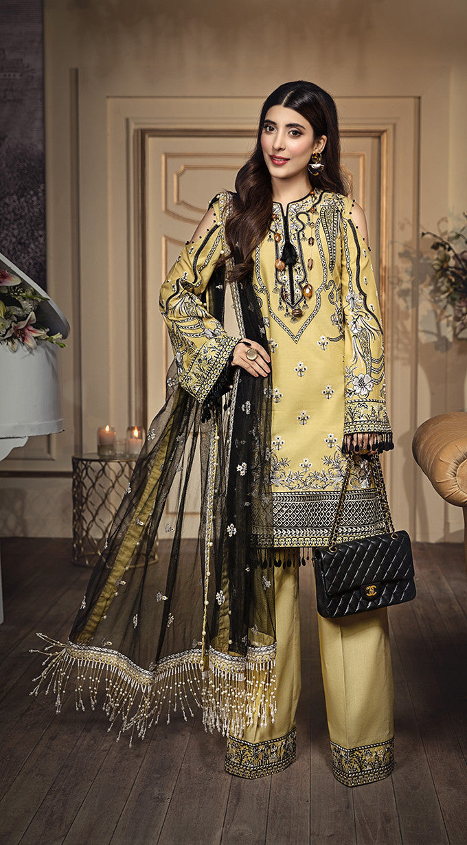 Veronique | Anaya by Kiran Chaudhry | La Jardin d'Eden | Luxury Lawn'20