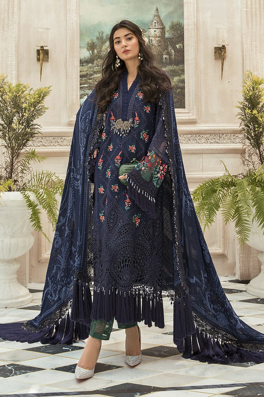 Navy Blue (BD-1901) | Maria. B. | Unstitched MBroidered Eid Collection 2020