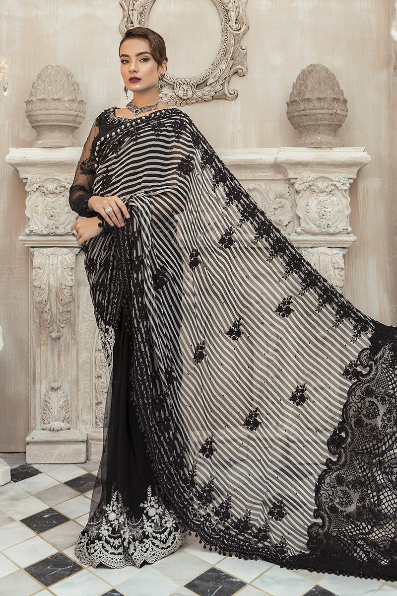 Black (BD-1903) | Maria. B. | Unstitched MBroidered Eid Collection 2020