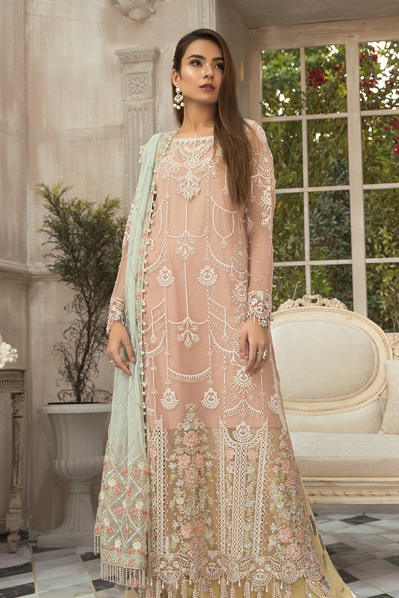 Pink (BD-1907) | Maria. B. | Unstitched MBroidered Eid Collection 2020