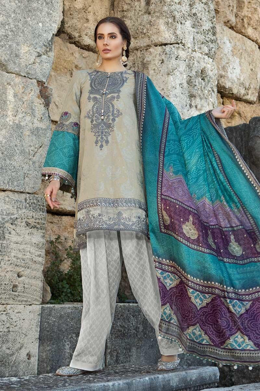 Unstitched Lawn 03-B