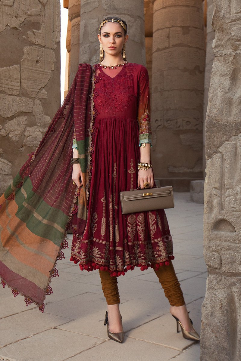 D-2012-B | Maria B. | Unstitched Fabrics | Spring Summer Lawn'20