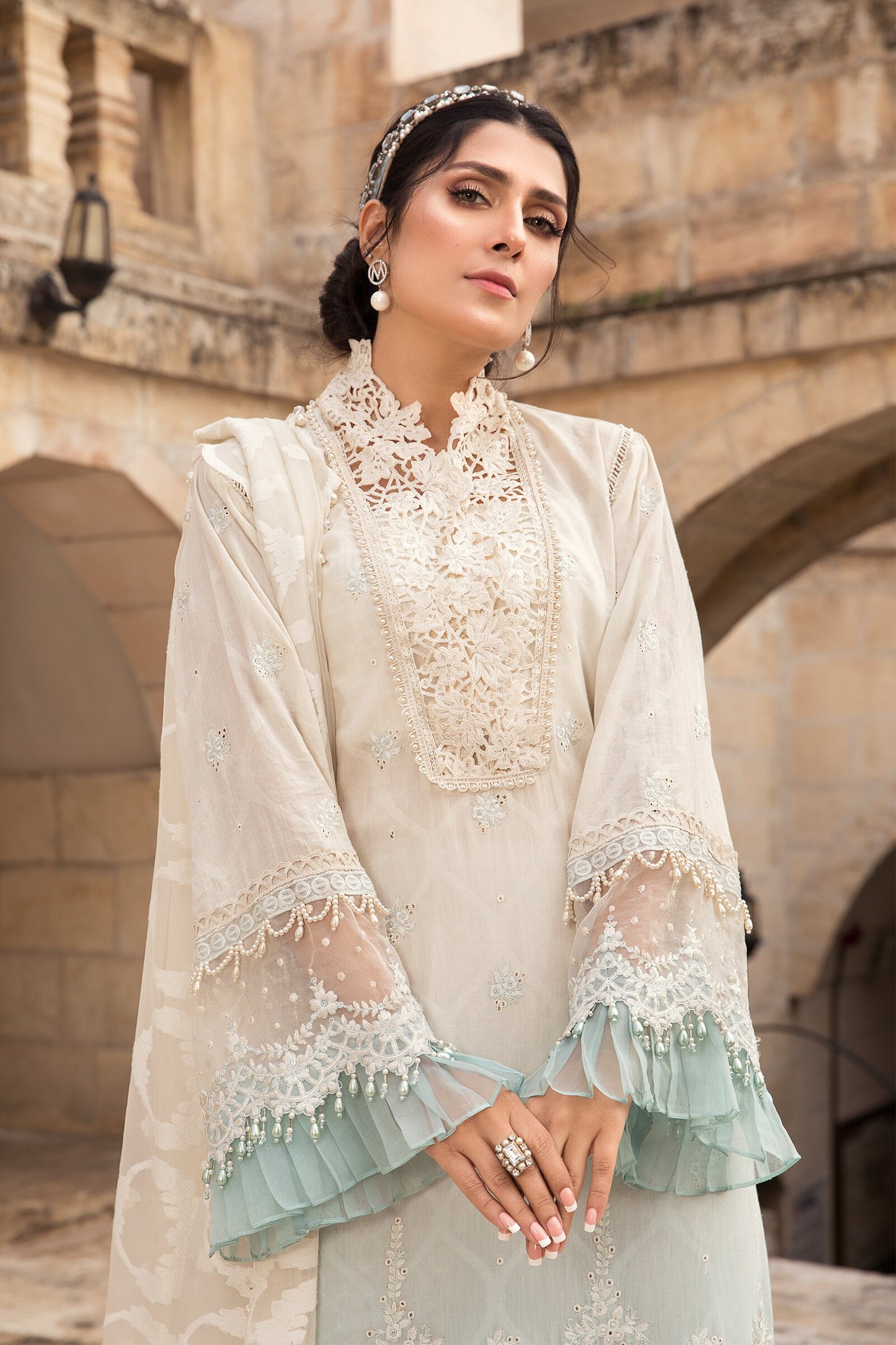 D-2111-A | Maria B | Unstitched Lawn Collection 2021
