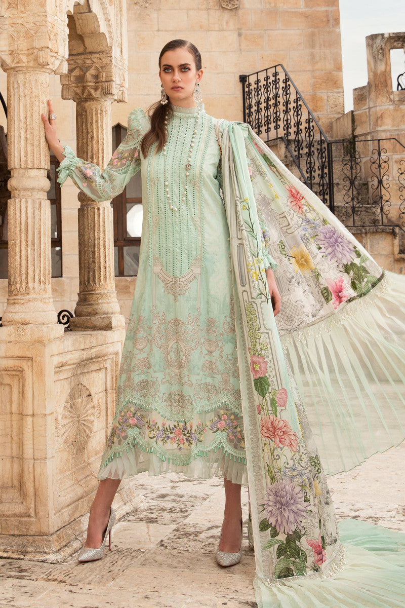 D-2115-A | Maria B | Unstitched Lawn Collection 2021