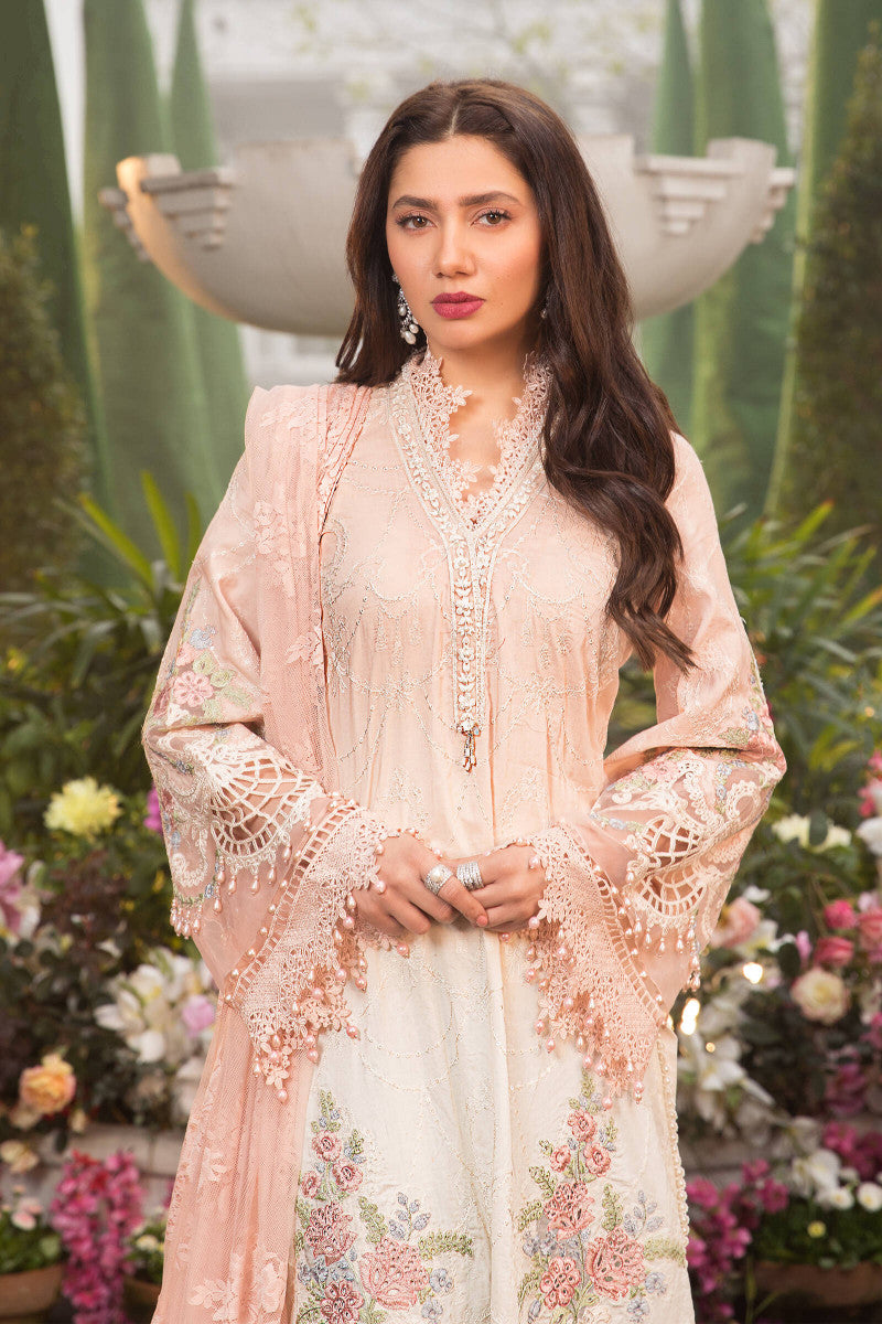 D22-02-B | Maria B | Unstitched Luxury Lawn Collection 2022