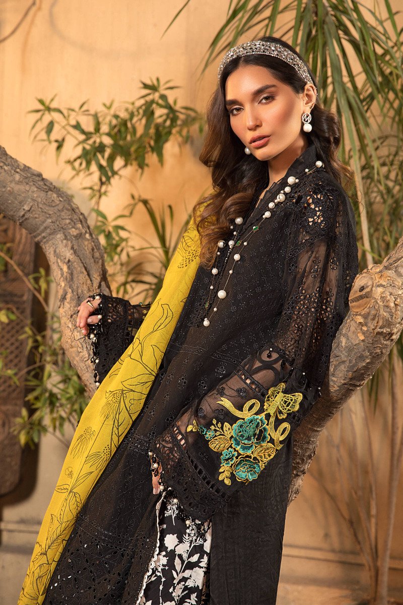 D22-04-B | Maria B | Unstitched Luxury Lawn Collection 2022