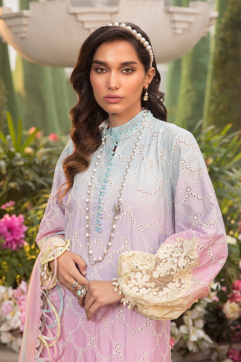 D22-09-A | Maria B | Unstitched Luxury Lawn Collection 2022