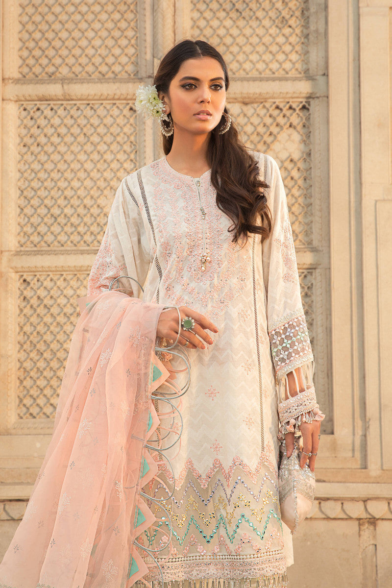 D22-15-A | Maria B | Unstitched Luxury Lawn Collection 2022