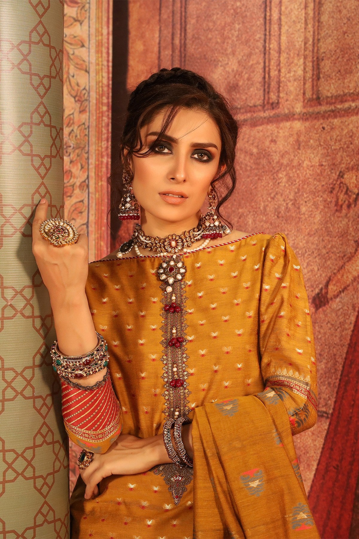 FC-W4B-19-Mustard (Alkaram Festive Collection Volume III)