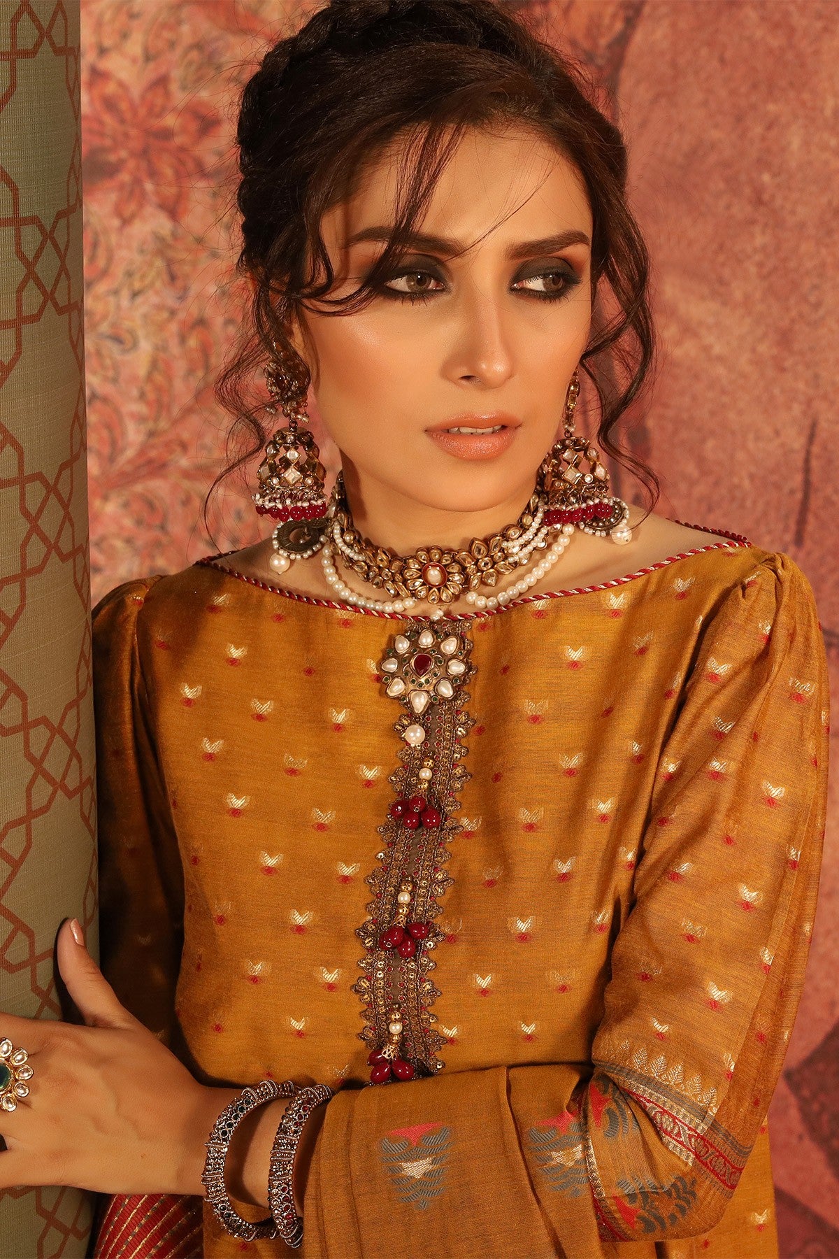 FC-W4B-19-Mustard (Alkaram Festive Collection Volume III)