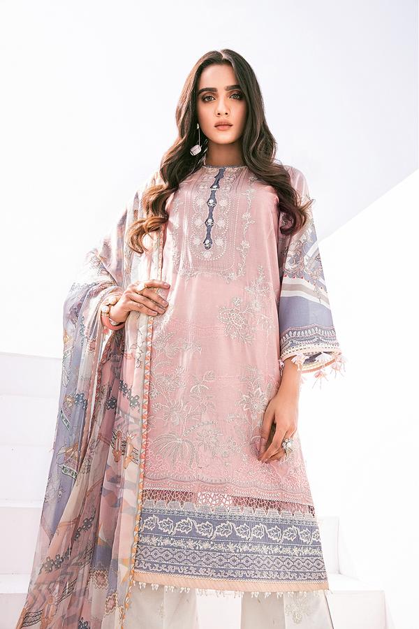 Seher | Baroque | Fuchsia Lawn Collection 2020