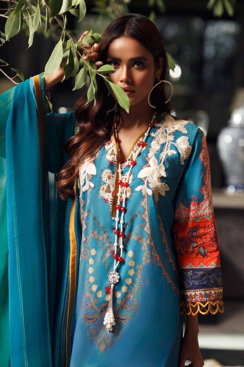 H201-016A-Ci | Sana Safinaz | Mahay Summer Lawn 2020