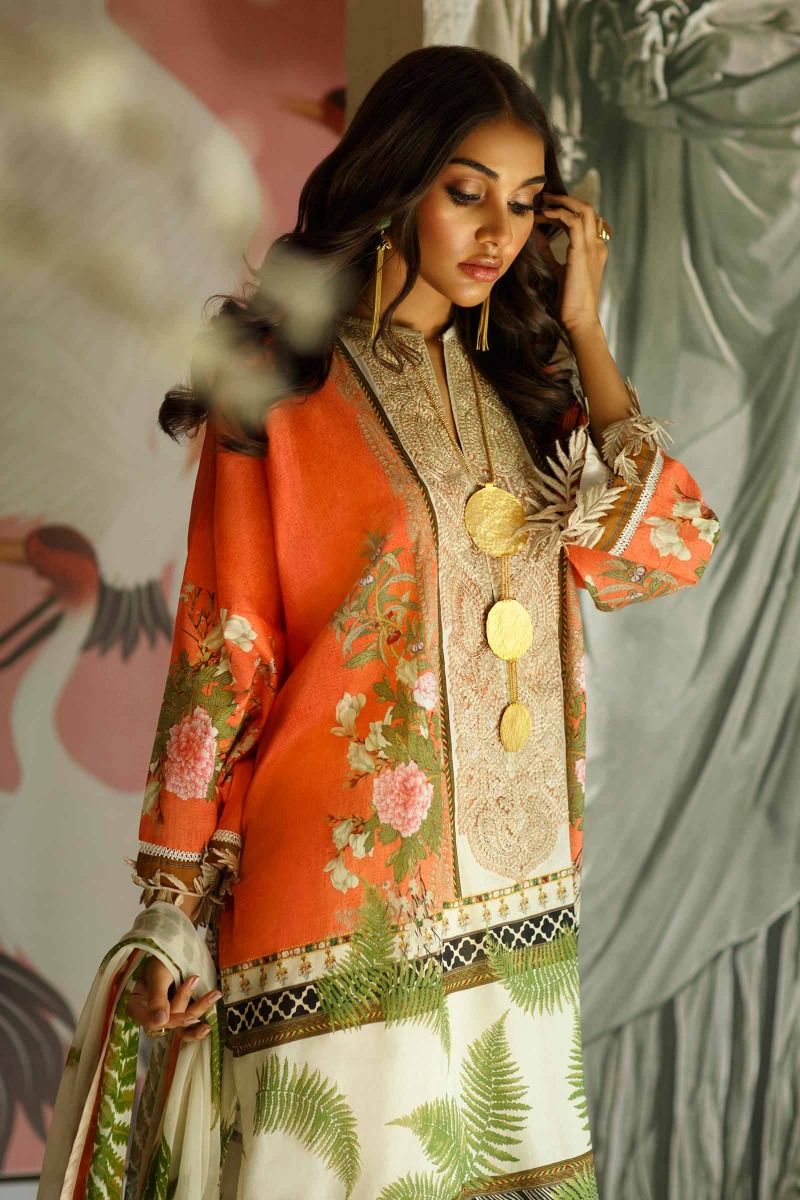 H201-008A-Bi | Sana Safinaz | Mahay Summer Lawn 2020