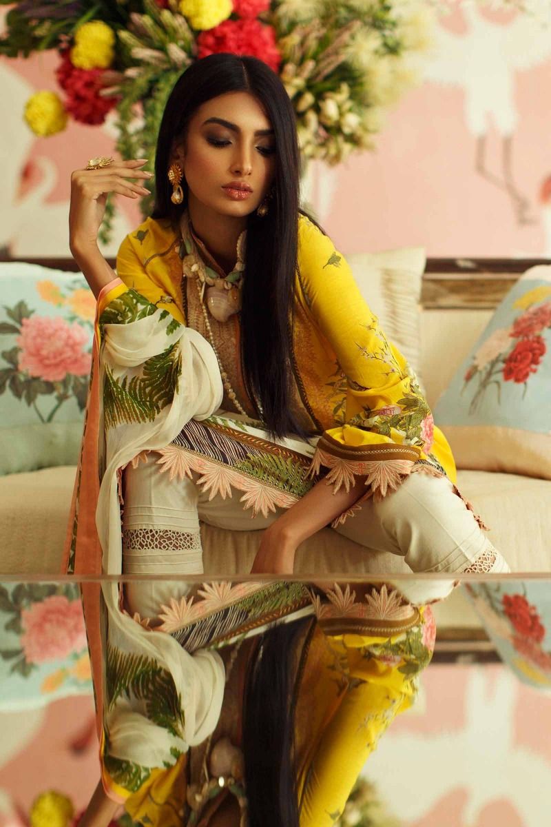 H201-008B-Bi | Sana Safinaz | Mahay Summer Lawn 2020