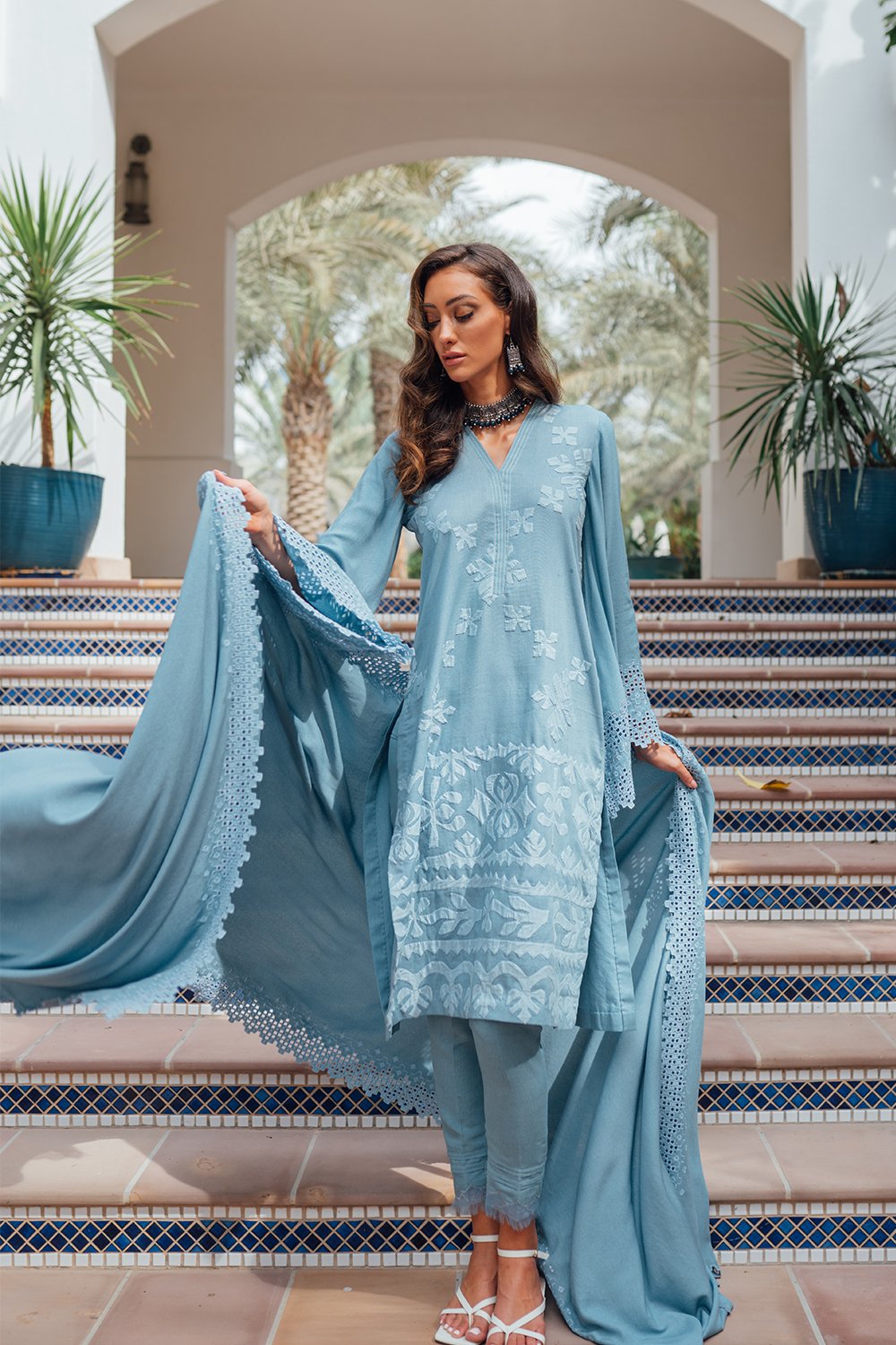 Firuzeh | Saira Rizwan × Ittehad | Unstitched Winter Collection 2021