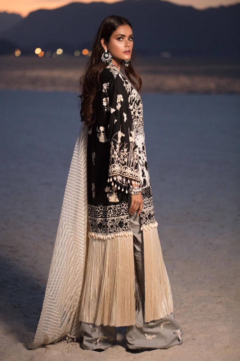 L201-010A-CJ (3Pcs) | Sana Safinaz | Luxury Lawn'20