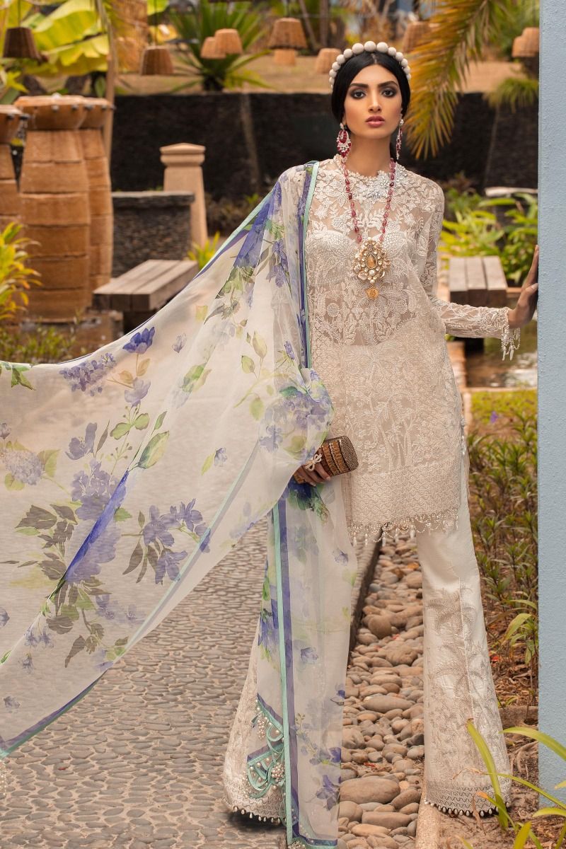 L201-008B-CJ (3Pcs) | Sana Safinaz | Luxury Lawn'20