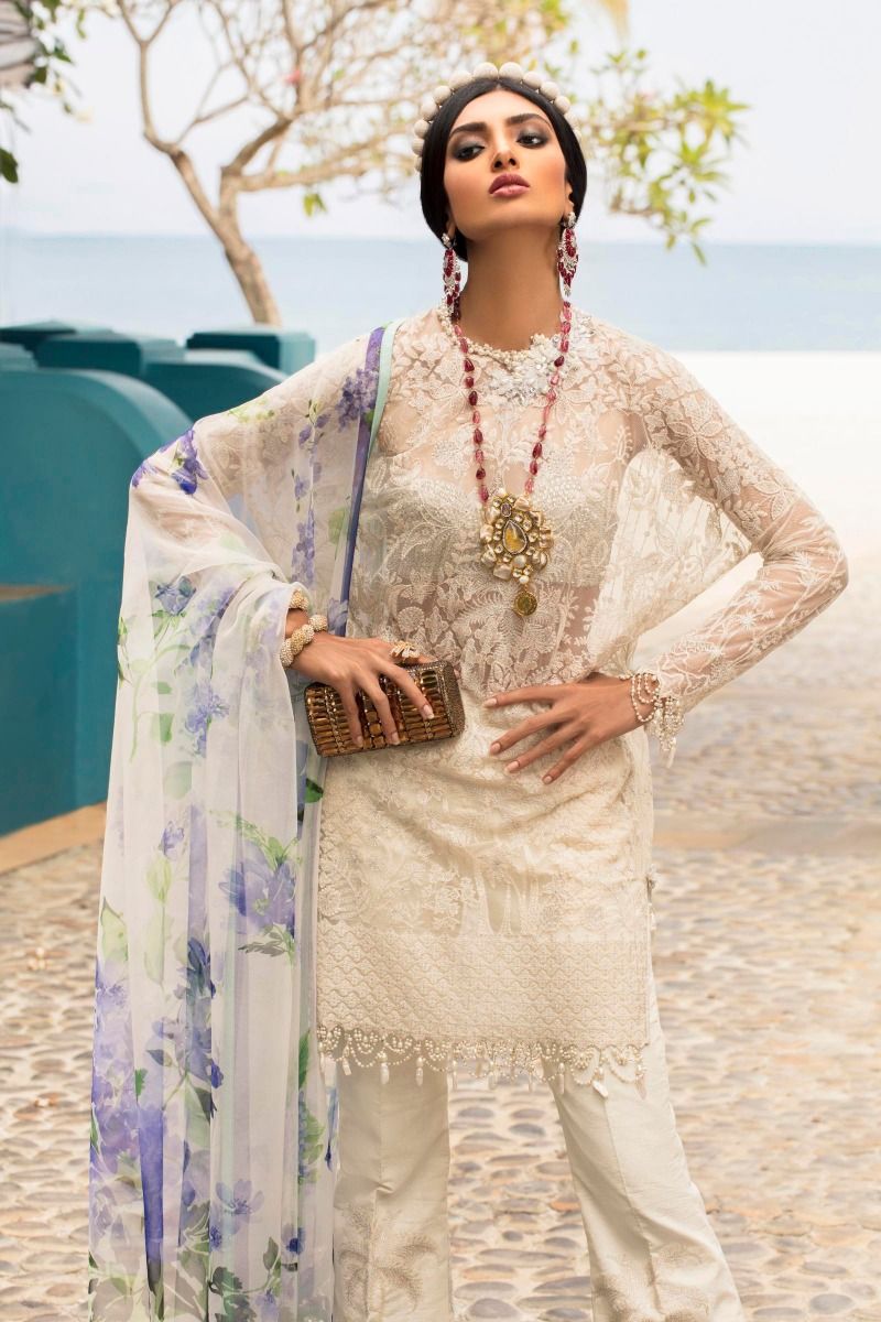 L201-008B-CJ (3Pcs) | Sana Safinaz | Luxury Lawn'20