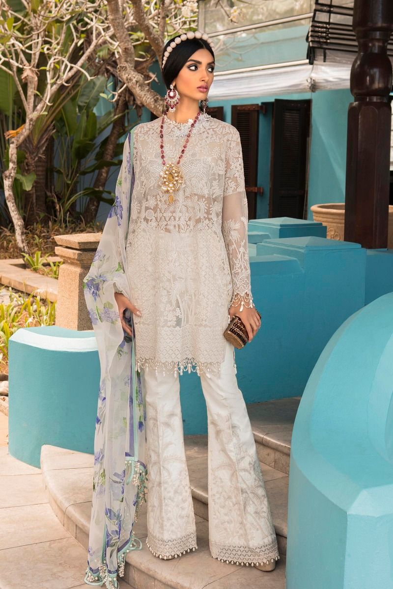 L201-008B-CJ (3Pcs) | Sana Safinaz | Luxury Lawn'20