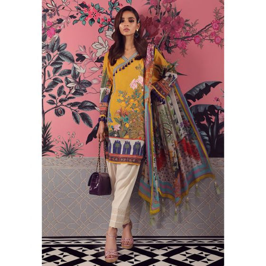 Muzlin 16A - Mughalia (2 Piece Lawn) by Sana Safinaz