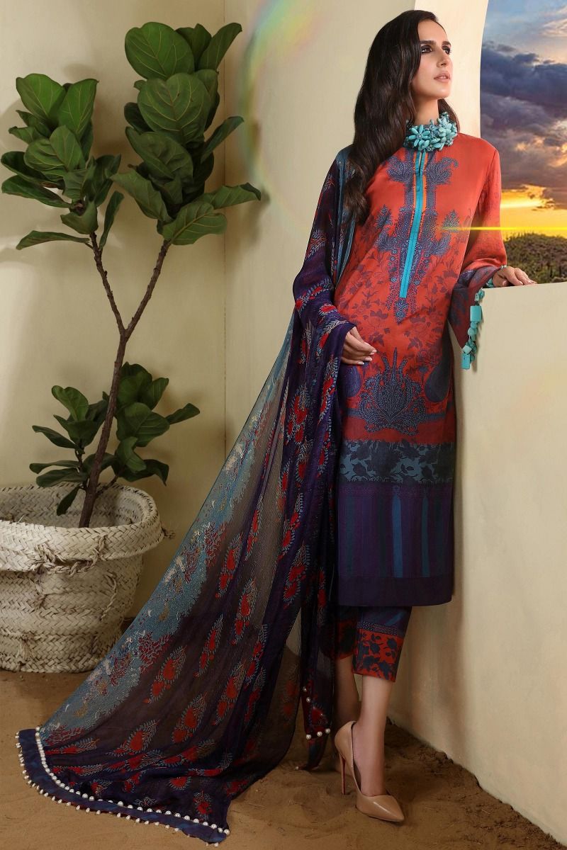 12-A [Sana Safinaz Muzlin Winter Collection]