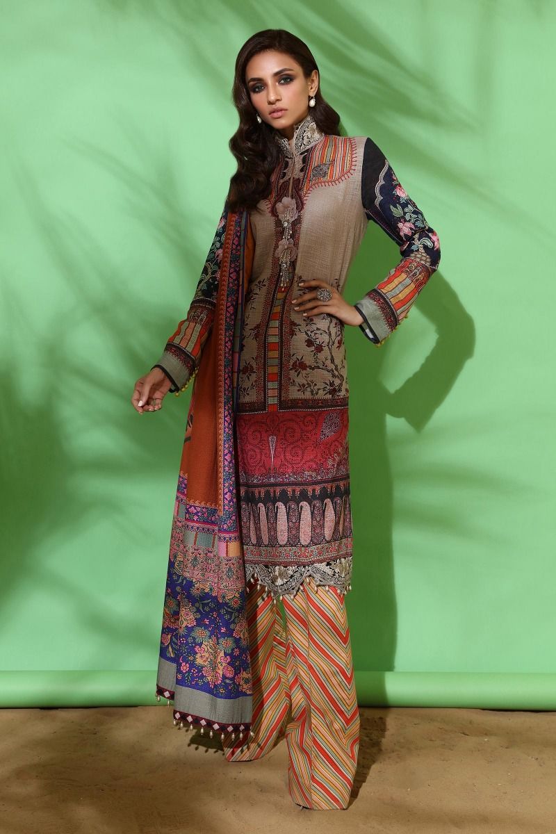 13-A [Sana Safinaz Muzlin Winter Collection]