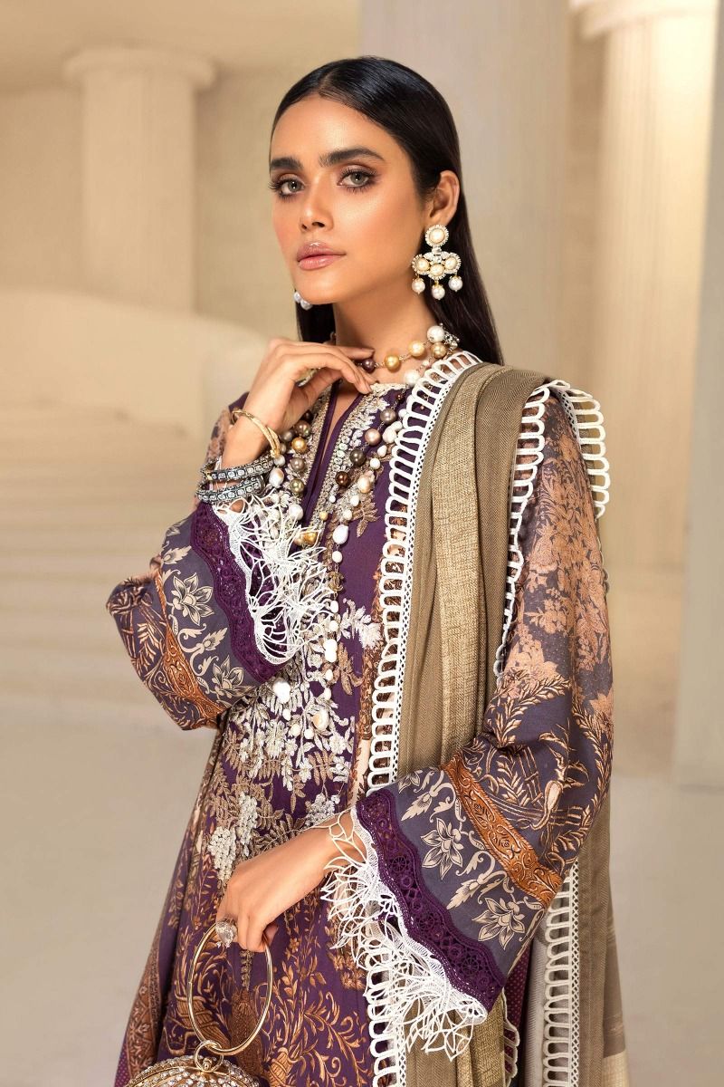 M203-007A-BO | Sana Safinaz | Muzlin Winter'20
