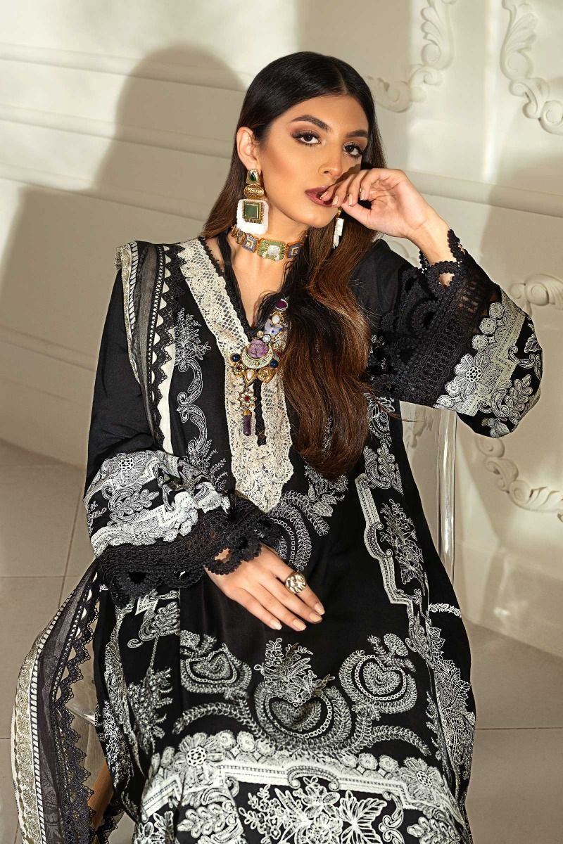 M203-09A-BI | Sana Safinaz | Muzlin Winter'20