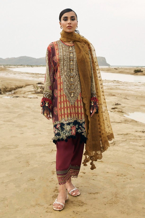 7B | Sana Safinaz | Muzlin Winter Collection 2022