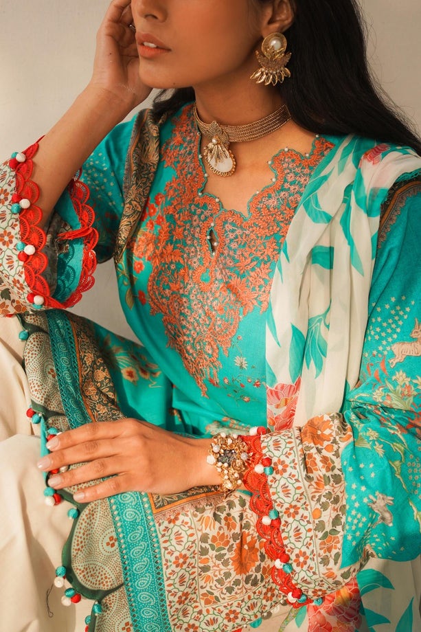 12B | Sana Safinaz | Muzlin Spring Volume 1 Collection 2023
