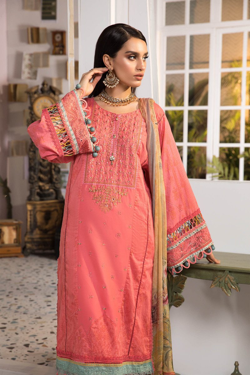 MPT-1107-A | Maria B  | Mprints Summer Festive Lawn'21