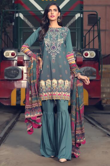 2382-Mor-Bagh [Motifz Amal Linen Collection]