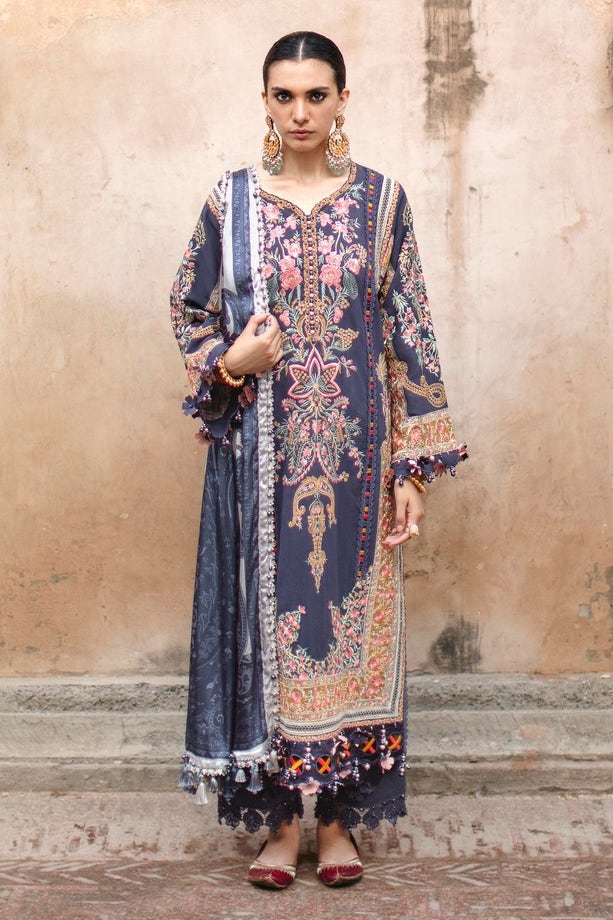 S221 - 006A - CP | Sana Safinaz | Winter Luxury Collection 2022