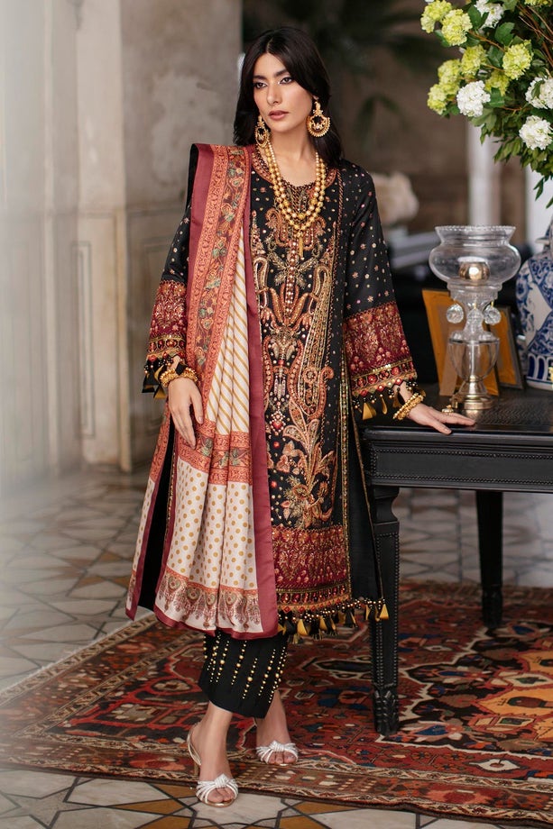 S221 - 008A - CP | Sana Safinaz | Winter Luxury Collection 2022