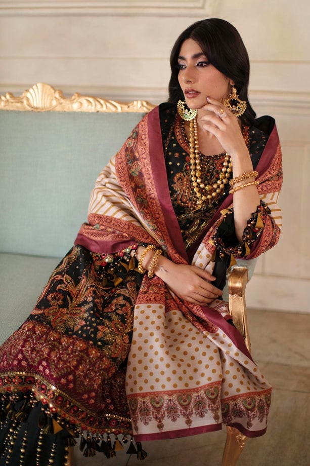 S221 - 008A - CP | Sana Safinaz | Winter Luxury Collection 2022