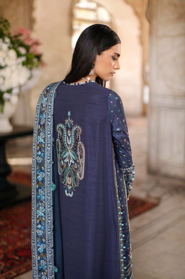 S221 - 008B - CP | Sana Safinaz | Winter Luxury Collection 2022