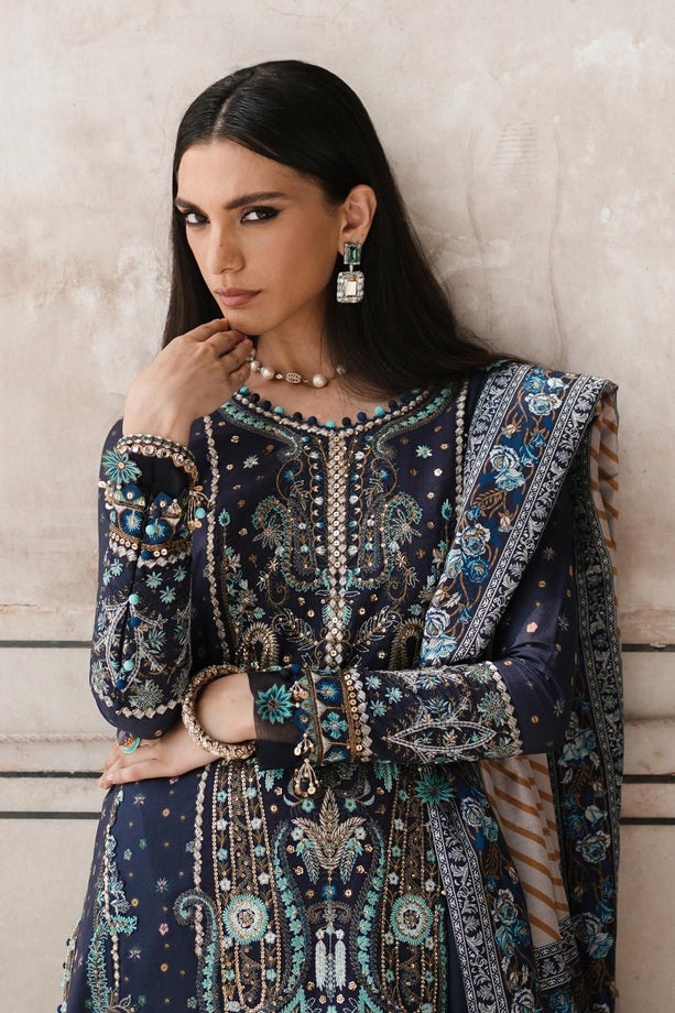 S221 - 008B - CP | Sana Safinaz | Winter Luxury Collection 2022