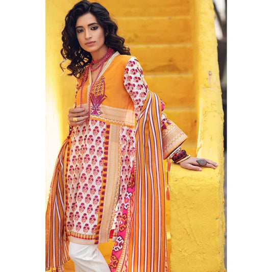 2 PC Lawn Shirt & Dupatta GT-13 A