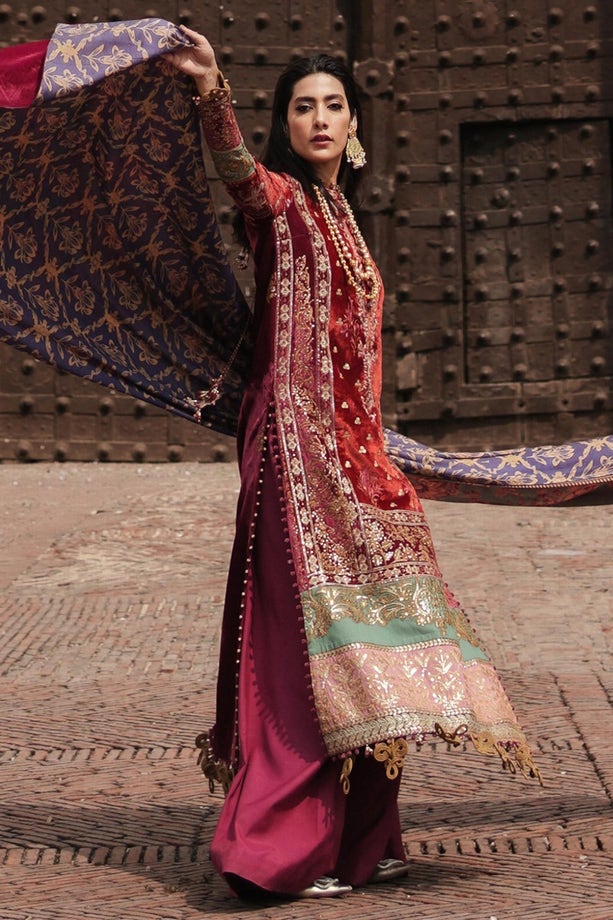 V221 - 007 - CL | Sana Safinaz | Winter Luxury Collection 2022