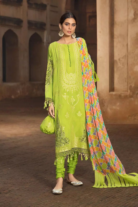 D22-01-B | Maria B | Unstitched Luxury Lawn Collection 2022
