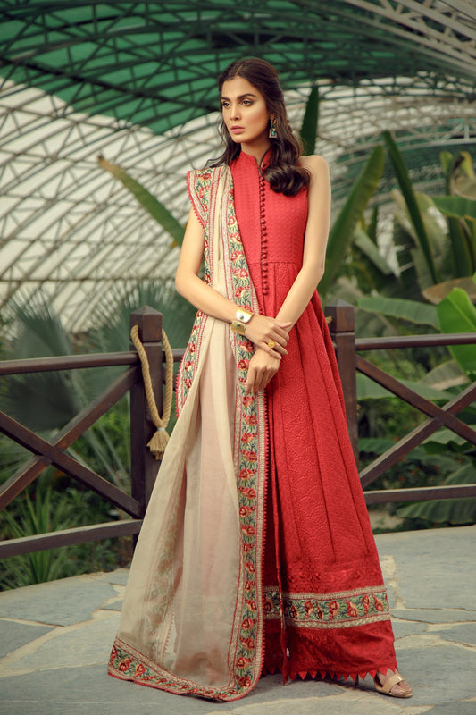 4A Red - Zarqash Lawn 2019